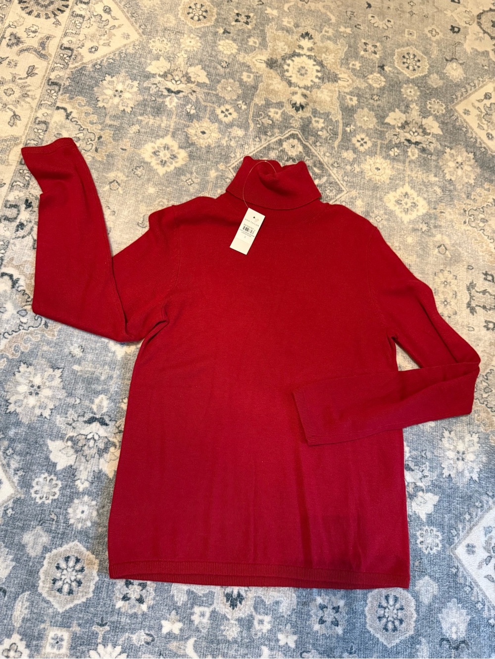 Ann Taylor - Red Turtleneck Sweater - Women